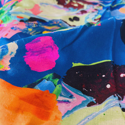 Blind Swirl Cotton Linen By Doops