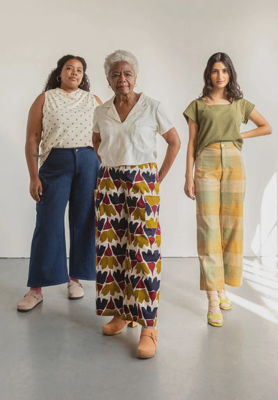 The Flaneur Pants by Friday Pattern Co