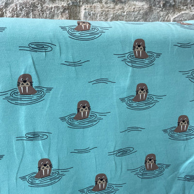 Walruses Soft Sweat Fabric 