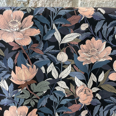 'Pasture Rose' French Terry Fabric by See You At Six 