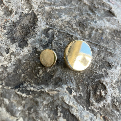 Gold Metal Shanked Button