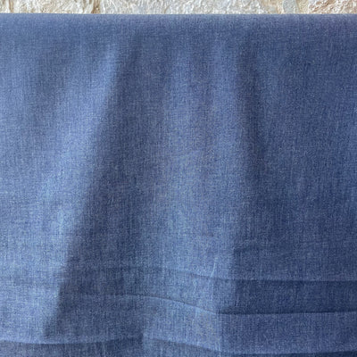Dark Blue Chambray From Springfield By Modelo Fabrics 