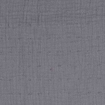 Denim Blue Dobby Double Gauze from Milsato by Modelo Fabrics