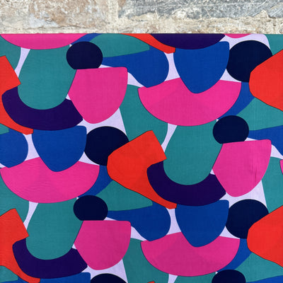 Rockpool Lavender Ecovero Viscose Fabric by Nerida Hansen