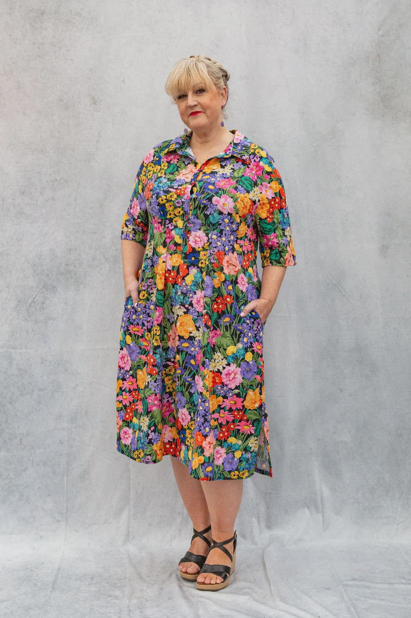 Zoe Dress Pattern by Emporia – Make Fabric Boutique