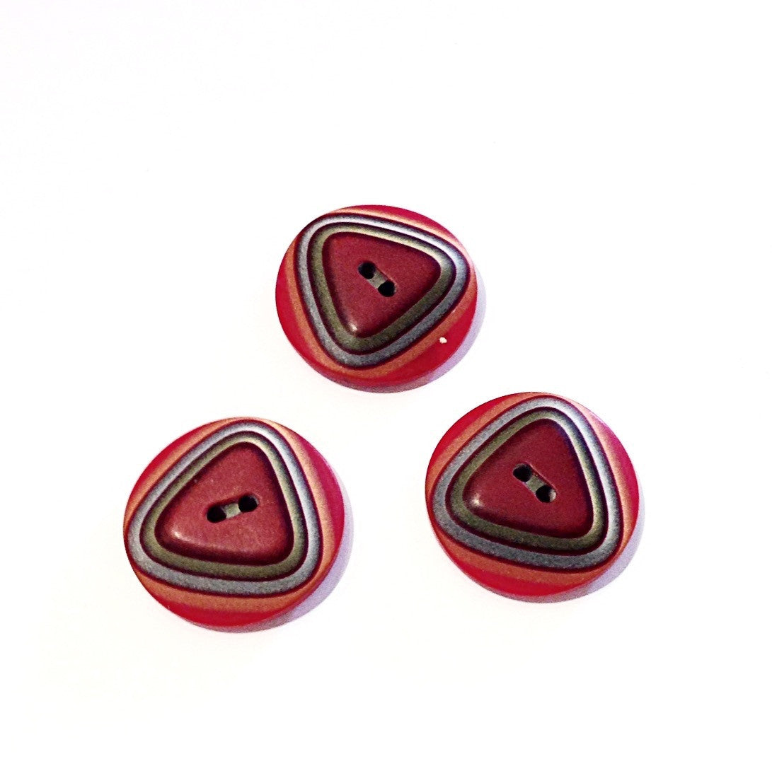 Triangle Designed Button – Make Fabric Boutique