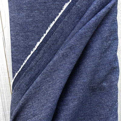 Dark Blue Mid Weight Denim Fabric