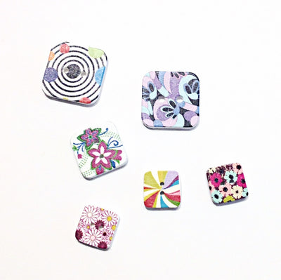 Square-wooden-painted-patterened-button