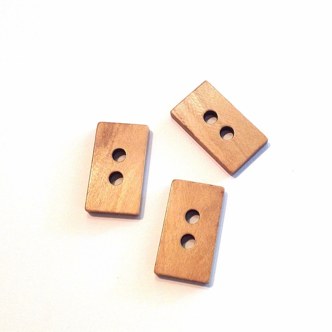 Rectangular Wooden Button – Make Fabric Boutique