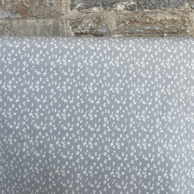 Mini Animal Print Light Grey Cotton Jersey Fabric