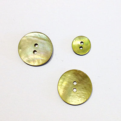 Polka-dot-yellow-button